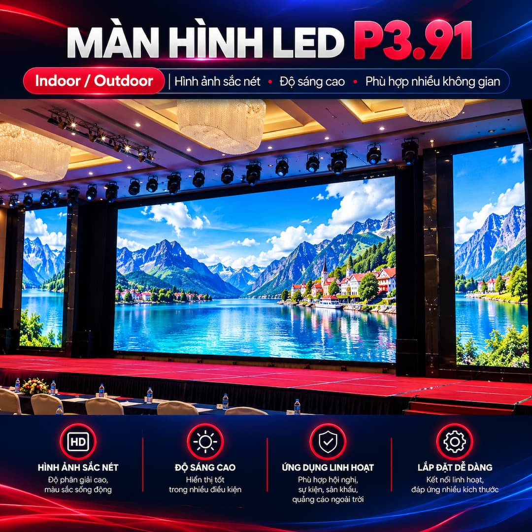 Man hinh LED P3 91 IndoorOutdoor