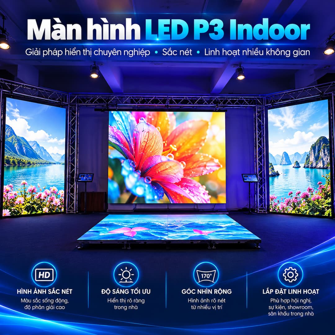 Man hinh LED P3 Indoor