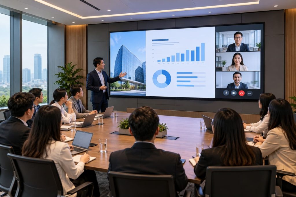 Màn hình LED phòng họp: Ưu điểm, phân loại và cách lựa chọn 8 Lắp đặt đúng kỹ thuật giúp vận hành an toàn, ổn định.