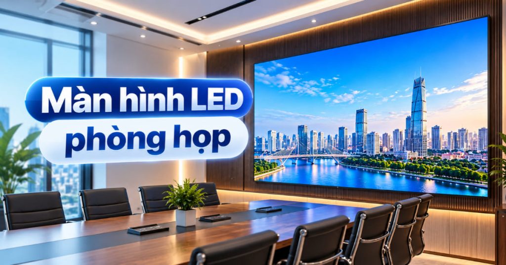 Màn hình LED phòng họp: Ưu điểm, phân loại và cách lựa chọn